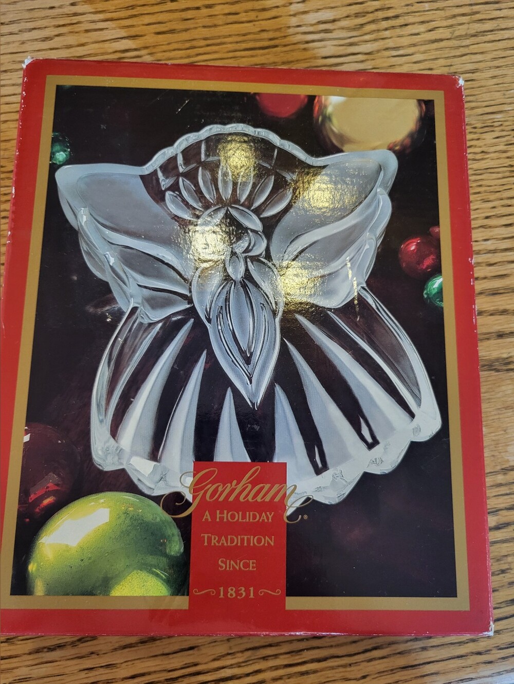 Vintage 90's / 2000's Gorham Angel Candy Dish